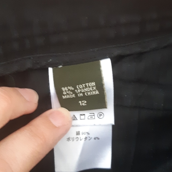 Eddie Bauer black size 12 pants - Picture 6 of 8